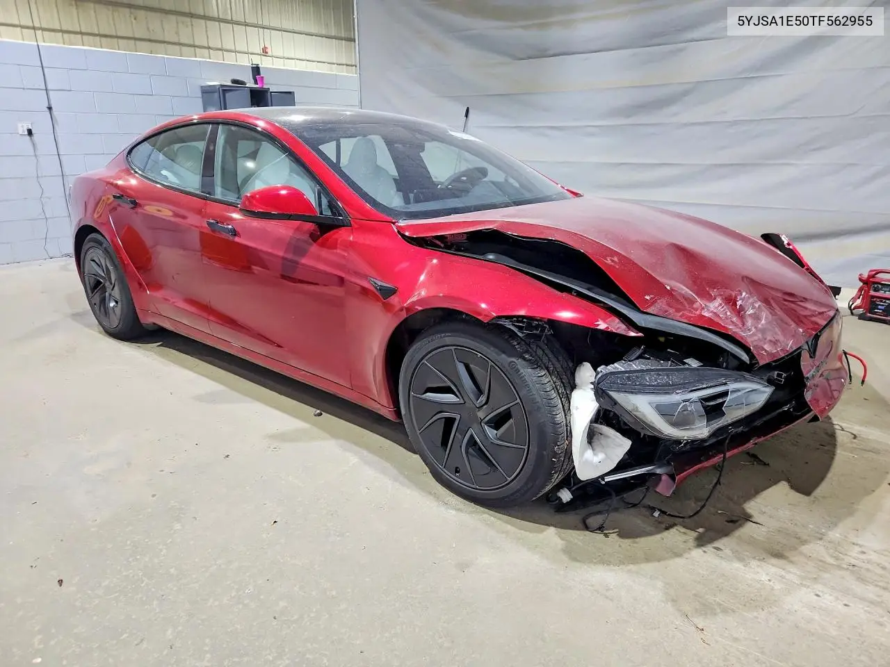 2026 Tesla Model S VIN: 5YJSA1E50TF562955 Lot: 60030436