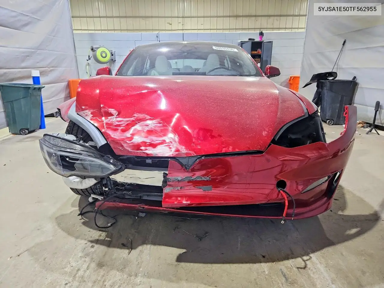 2026 Tesla Model S VIN: 5YJSA1E50TF562955 Lot: 60030436