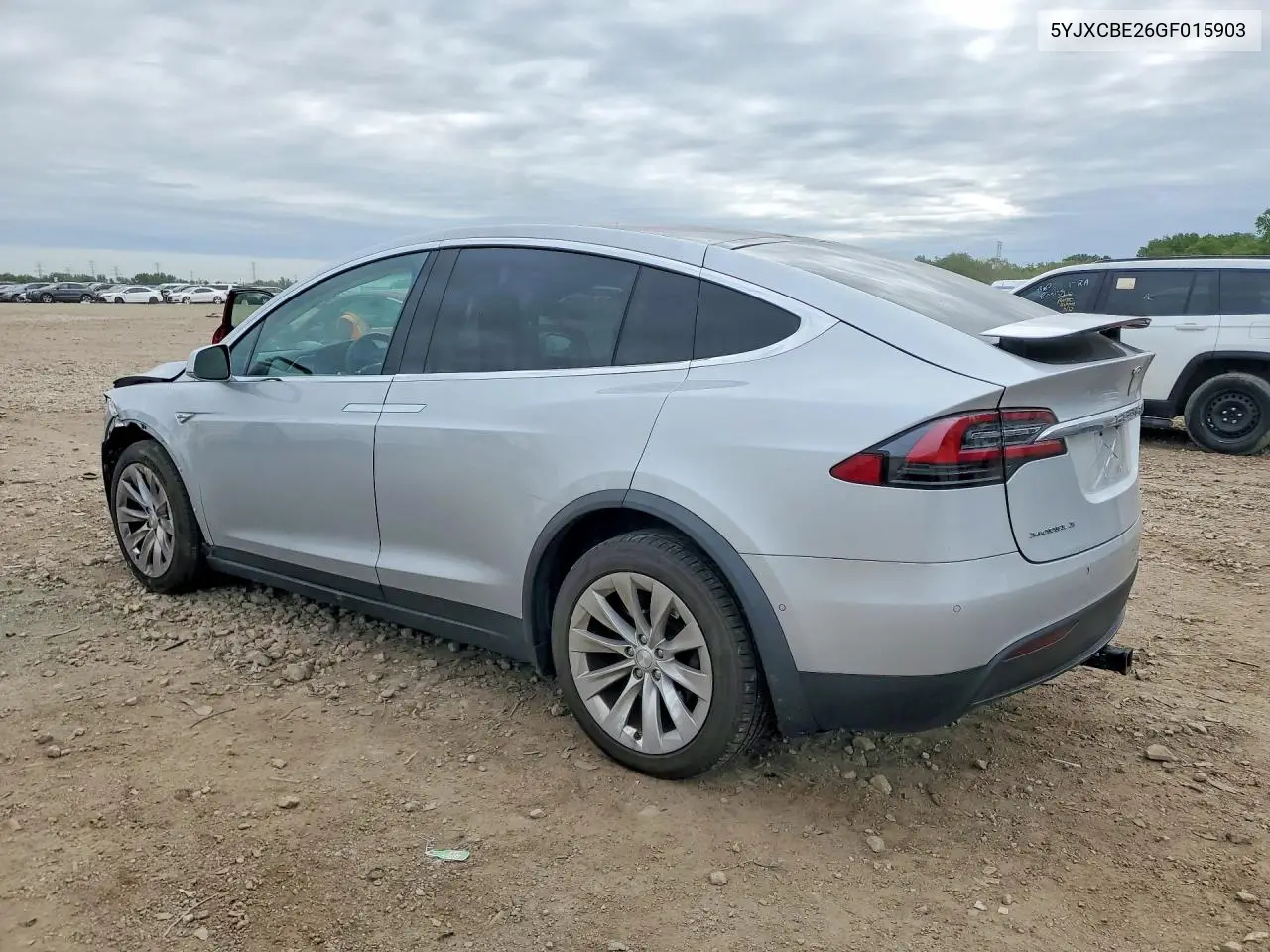 2016 Tesla Model X VIN: 5YJXCBE26GF015903 Lot: 54662156