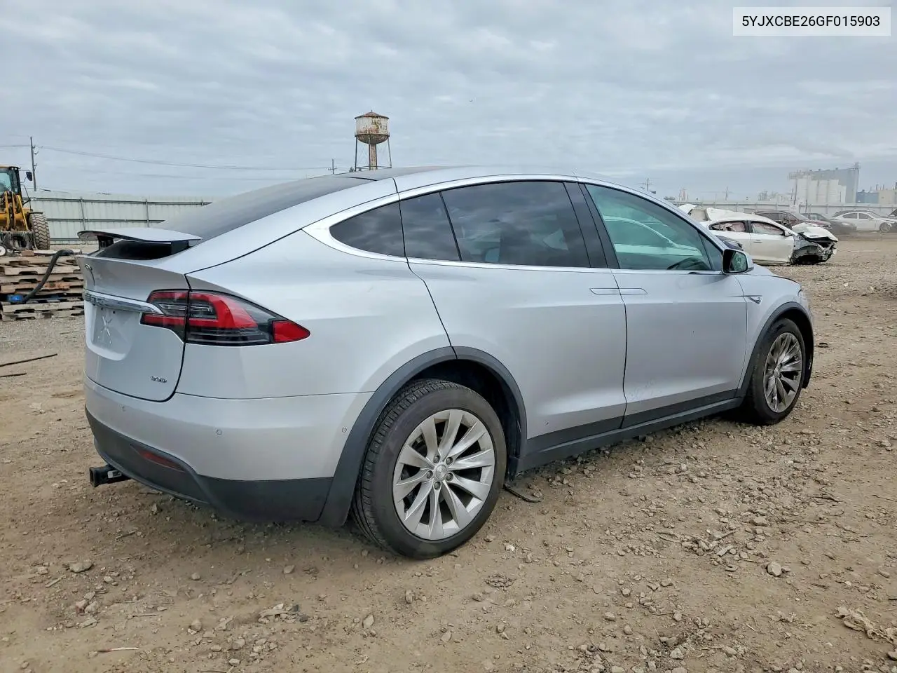 2016 Tesla Model X VIN: 5YJXCBE26GF015903 Lot: 54662156