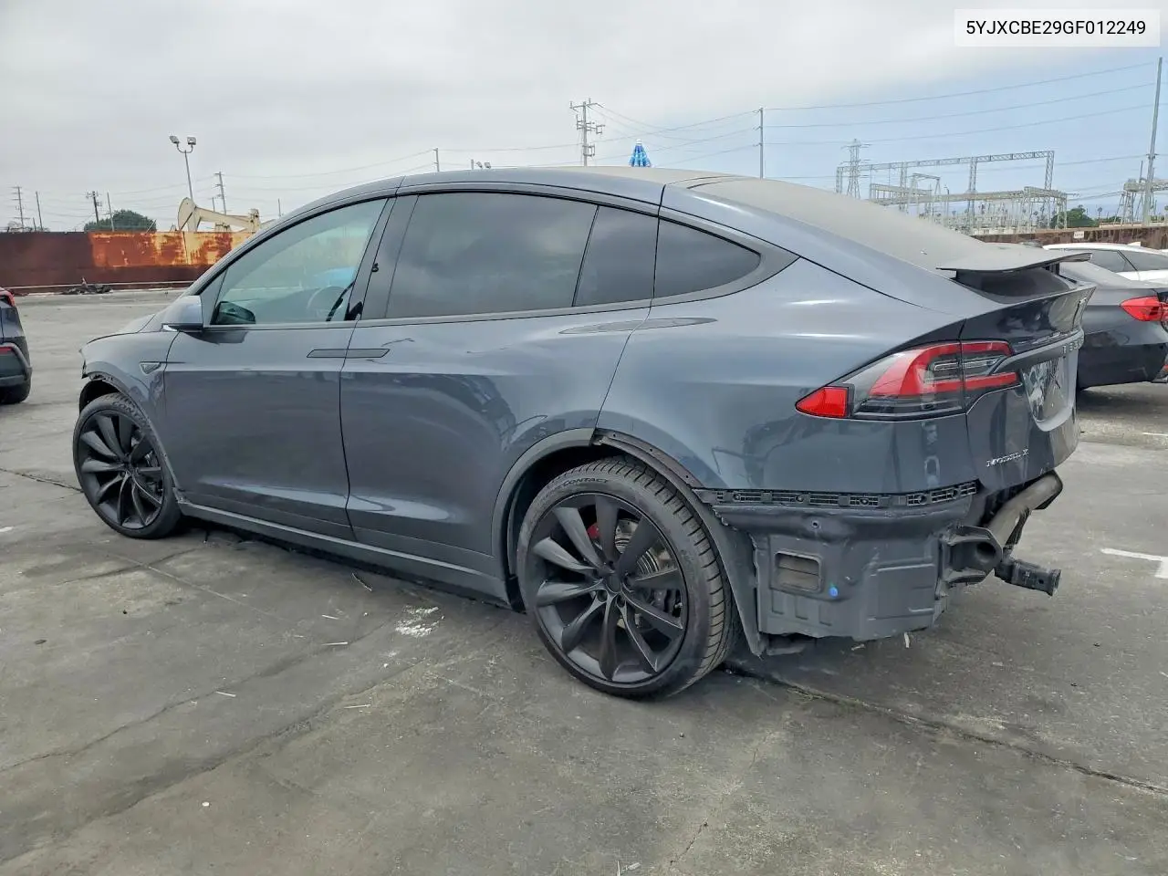 2016 Tesla Model X VIN: 5YJXCBE29GF012249 Lot: 56091486