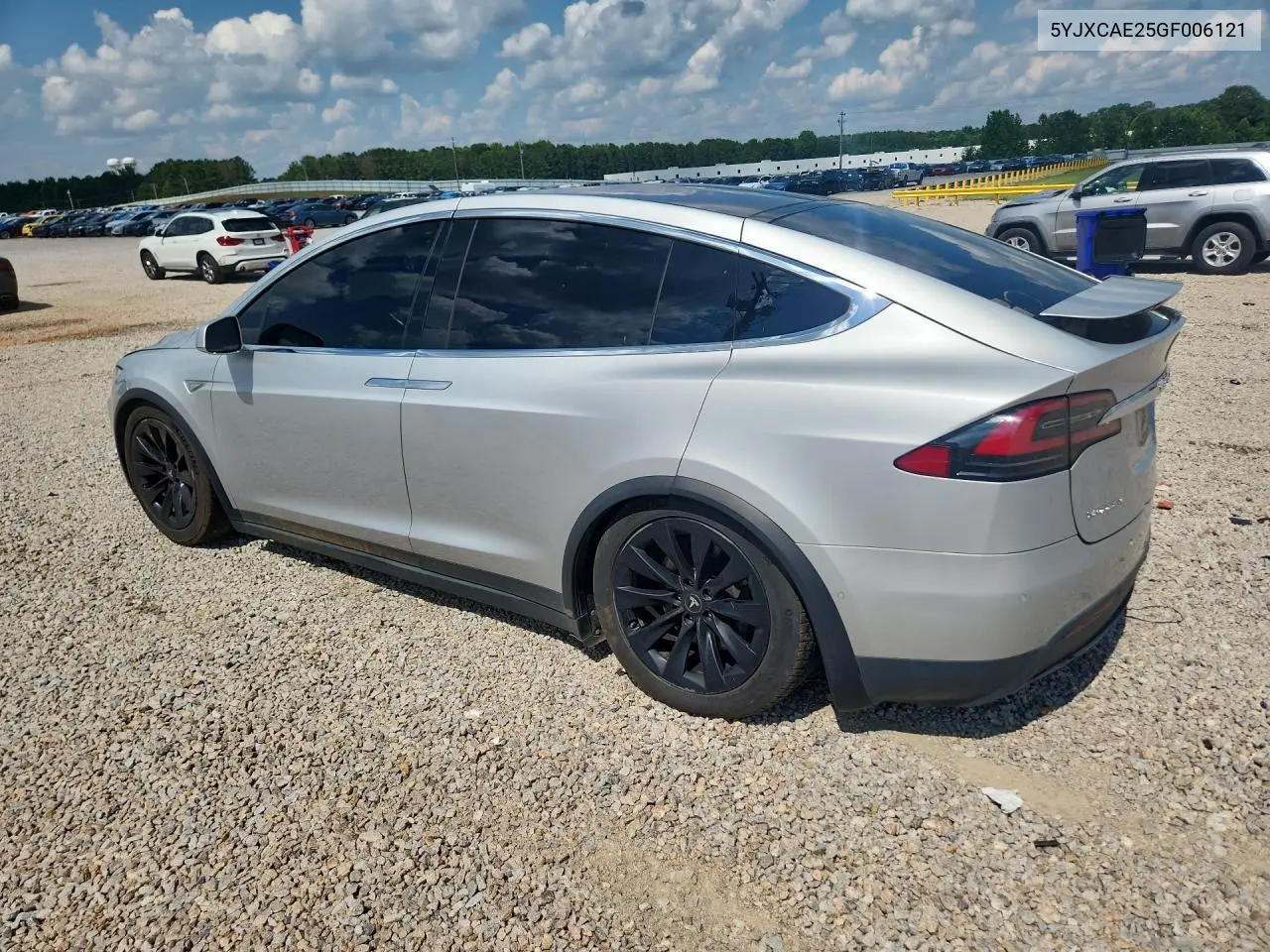 2016 Tesla Model X VIN: 5YJXCAE25GF006121 Lot: 56793996