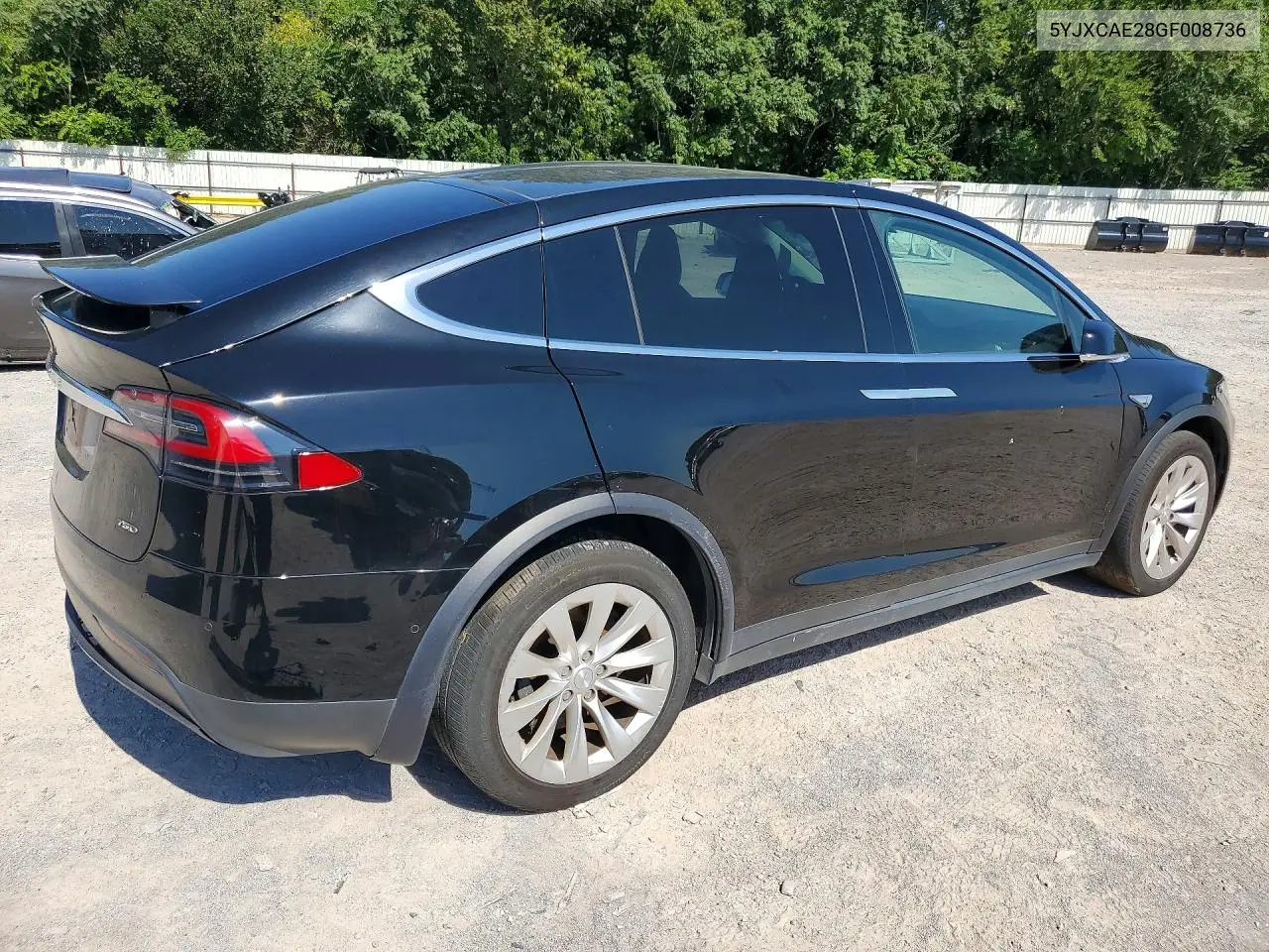 2016 Tesla Model X VIN: 5YJXCAE28GF008736 Lot: 59703776