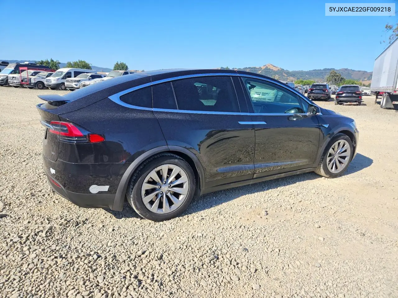 2016 Tesla Model X VIN: 5YJXCAE22GF009218 Lot: 60877646