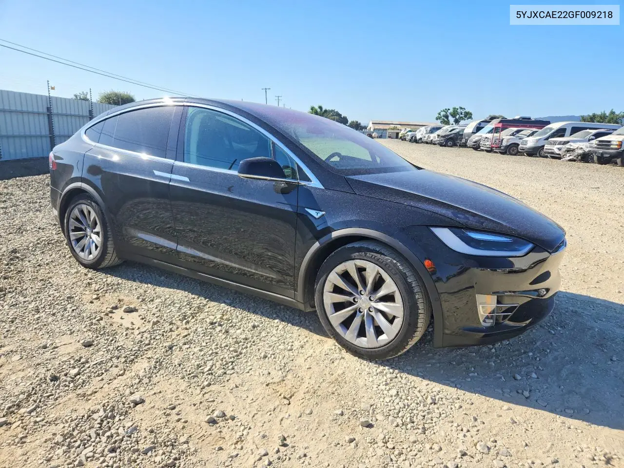 2016 Tesla Model X VIN: 5YJXCAE22GF009218 Lot: 60877646
