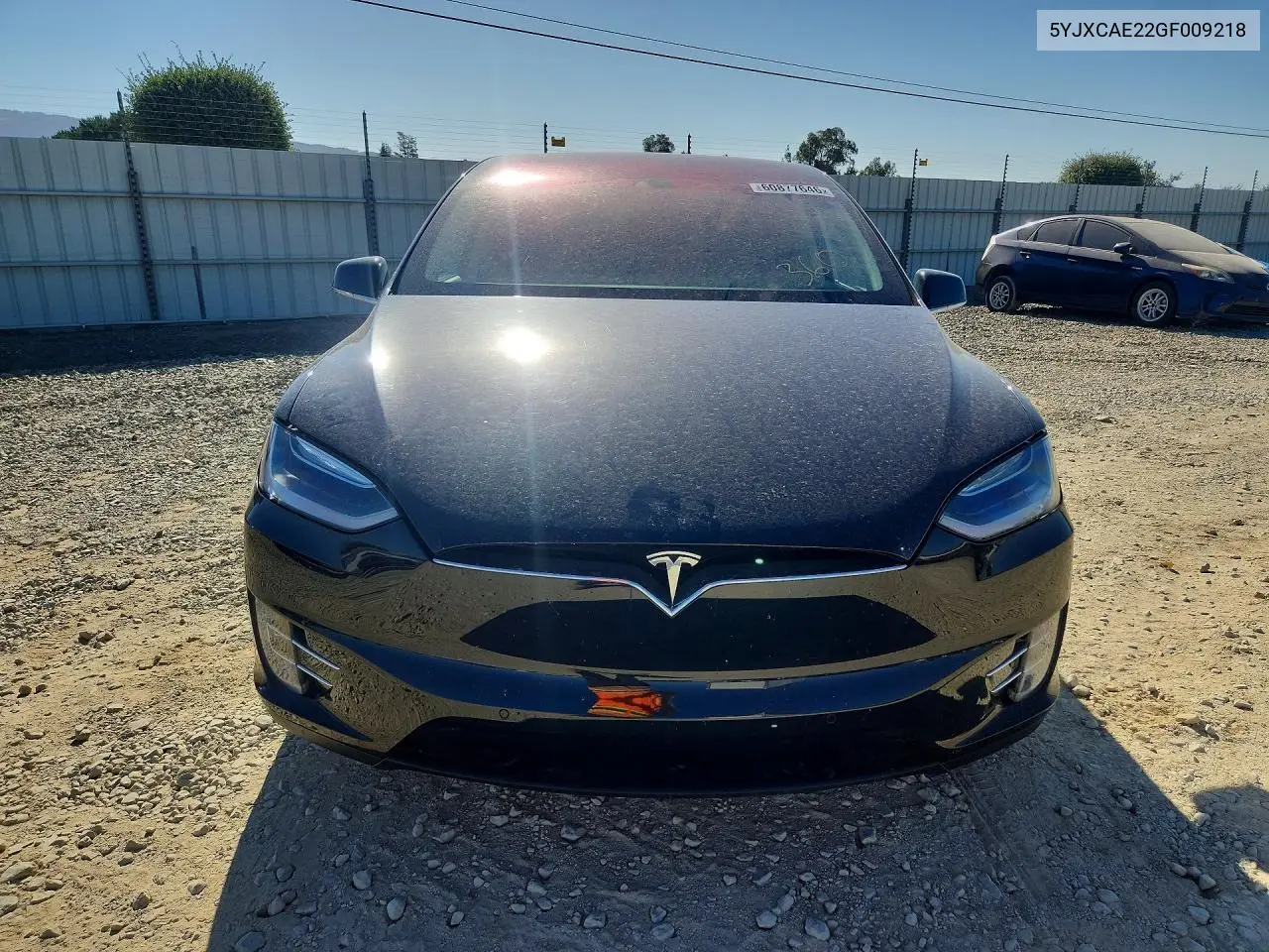2016 Tesla Model X VIN: 5YJXCAE22GF009218 Lot: 60877646