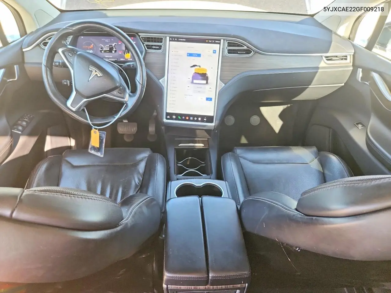 2016 Tesla Model X VIN: 5YJXCAE22GF009218 Lot: 60877646