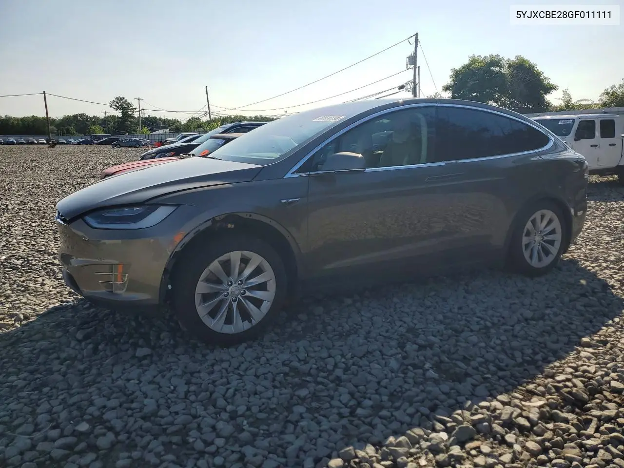 2016 Tesla Model X VIN: 5YJXCBE28GF011111 Lot: 61618296