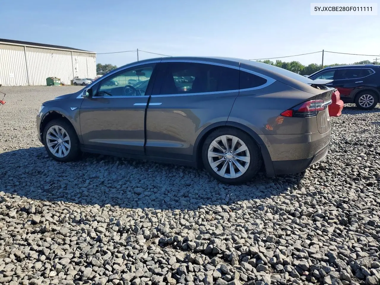 2016 Tesla Model X VIN: 5YJXCBE28GF011111 Lot: 61618296