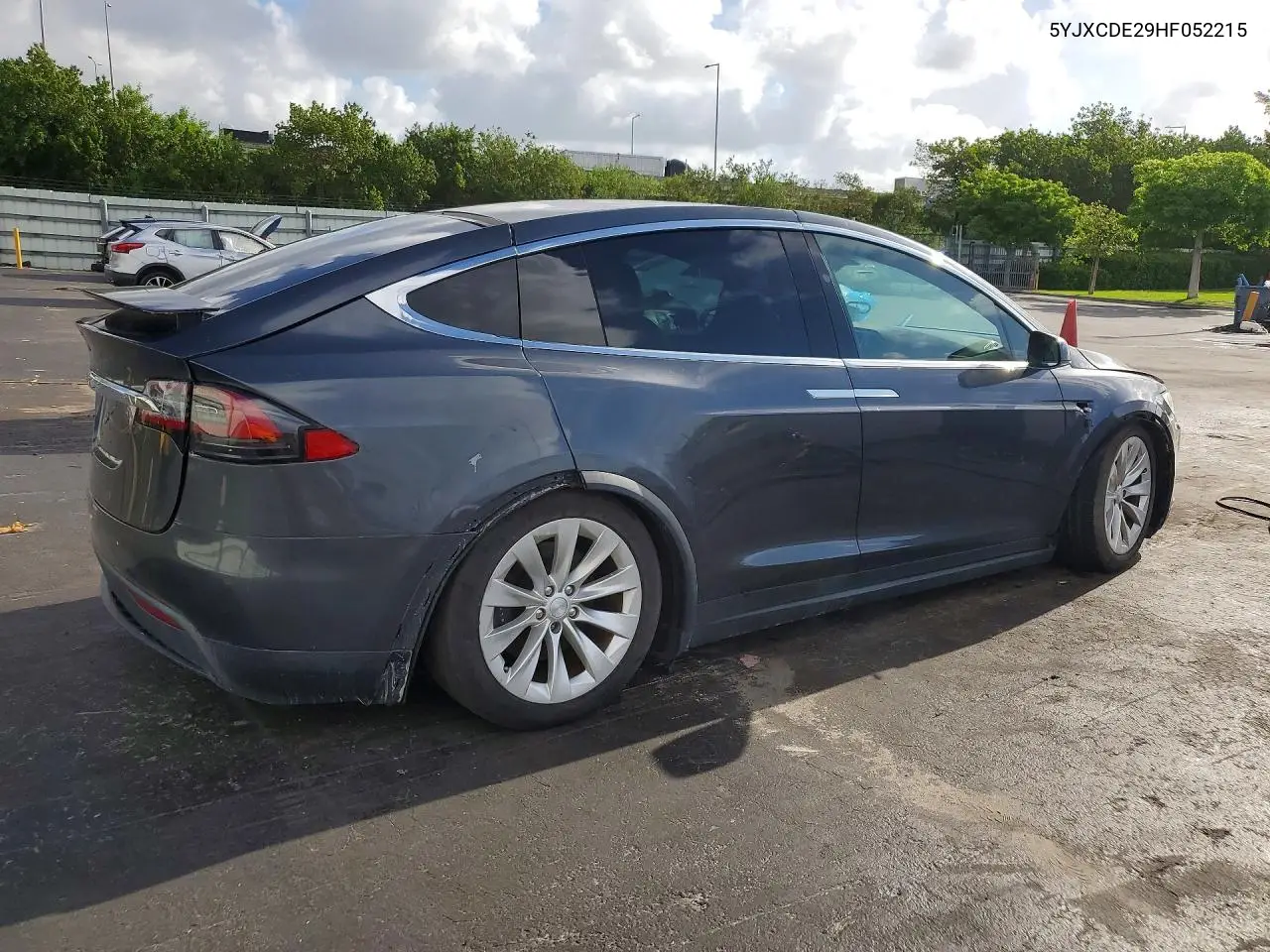 2017 Tesla Model X 100D VIN: 5YJXCDE29HF052215 Lot: 54543386