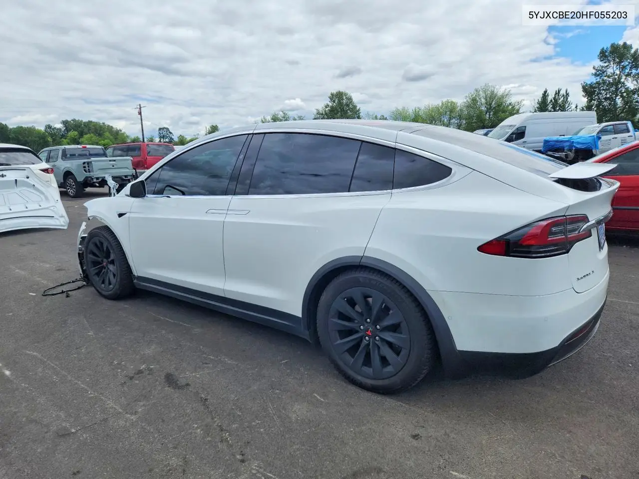 5YJXCBE20HF055203 2017 Tesla Model X