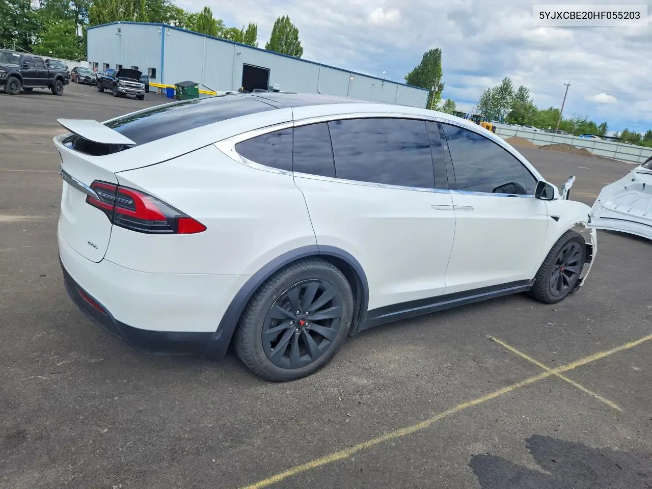 5YJXCBE20HF055203 2017 Tesla Model X