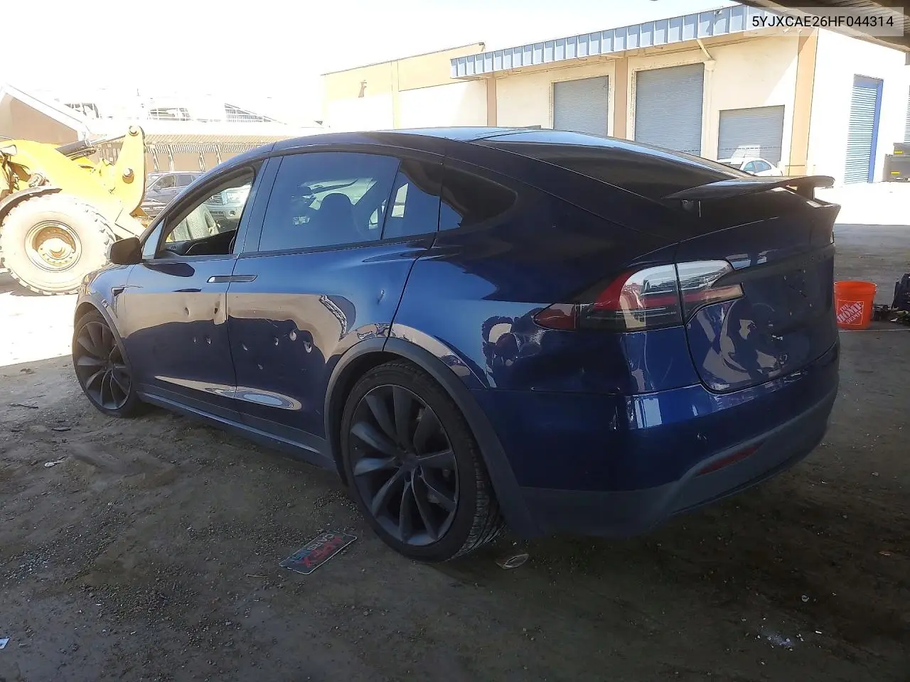 2017 Tesla Model X VIN: 5YJXCAE26HF044314 Lot: 57872186