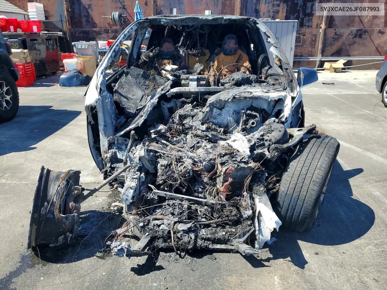 2018 Tesla Model X VIN: 5YJXCAE26JF087993 Lot: 55630786