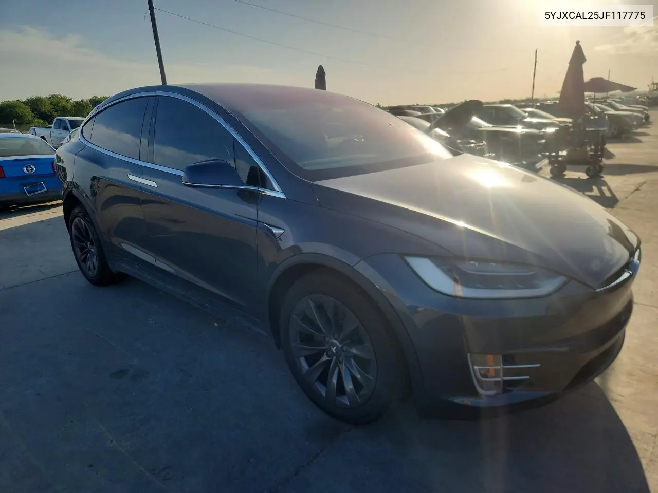 2018 Tesla Model X VIN: 5YJXCAL25JF117775 Lot: 60075626