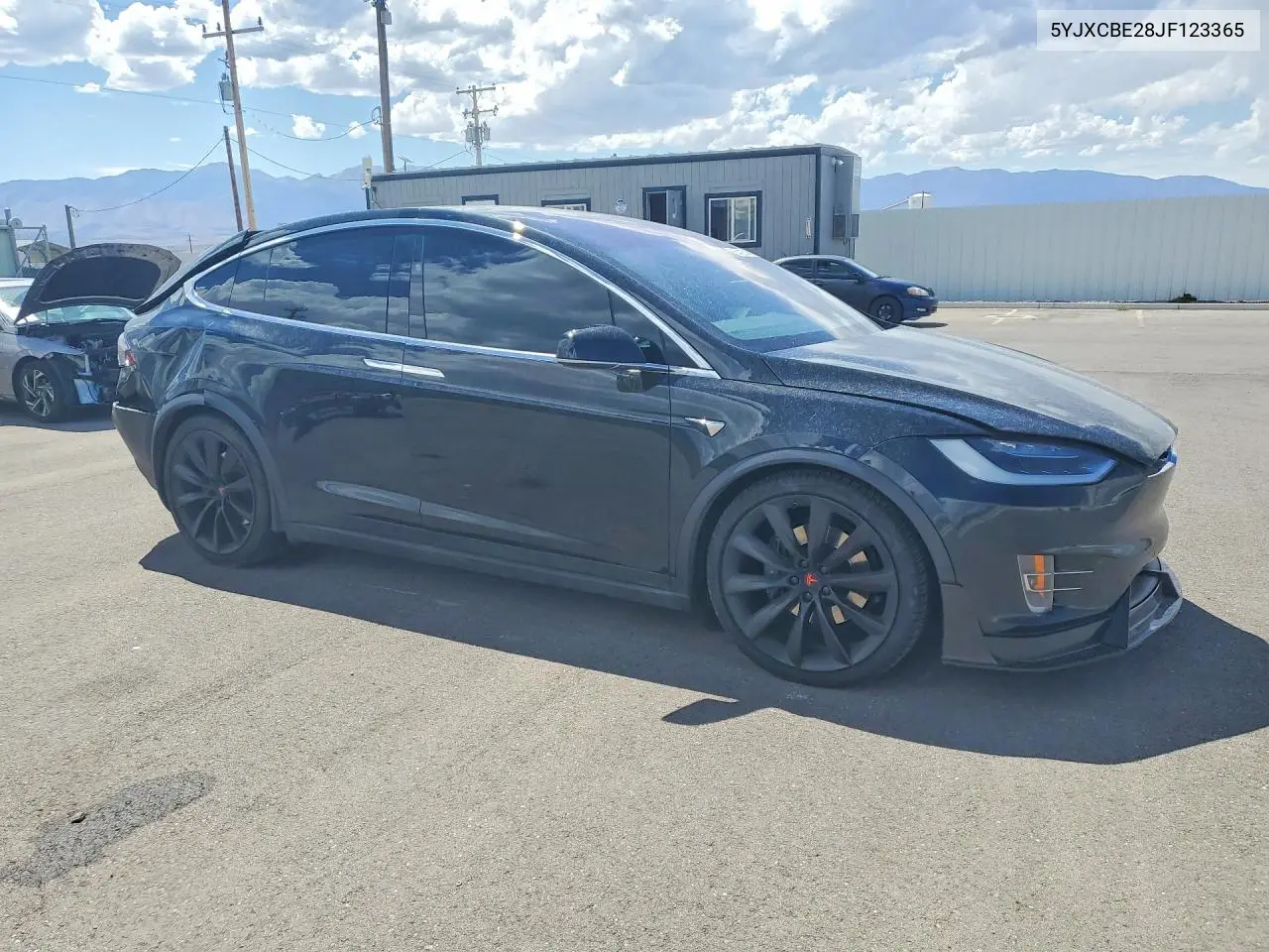 2018 Tesla Model X VIN: 5YJXCBE28JF123365 Lot: 60425746