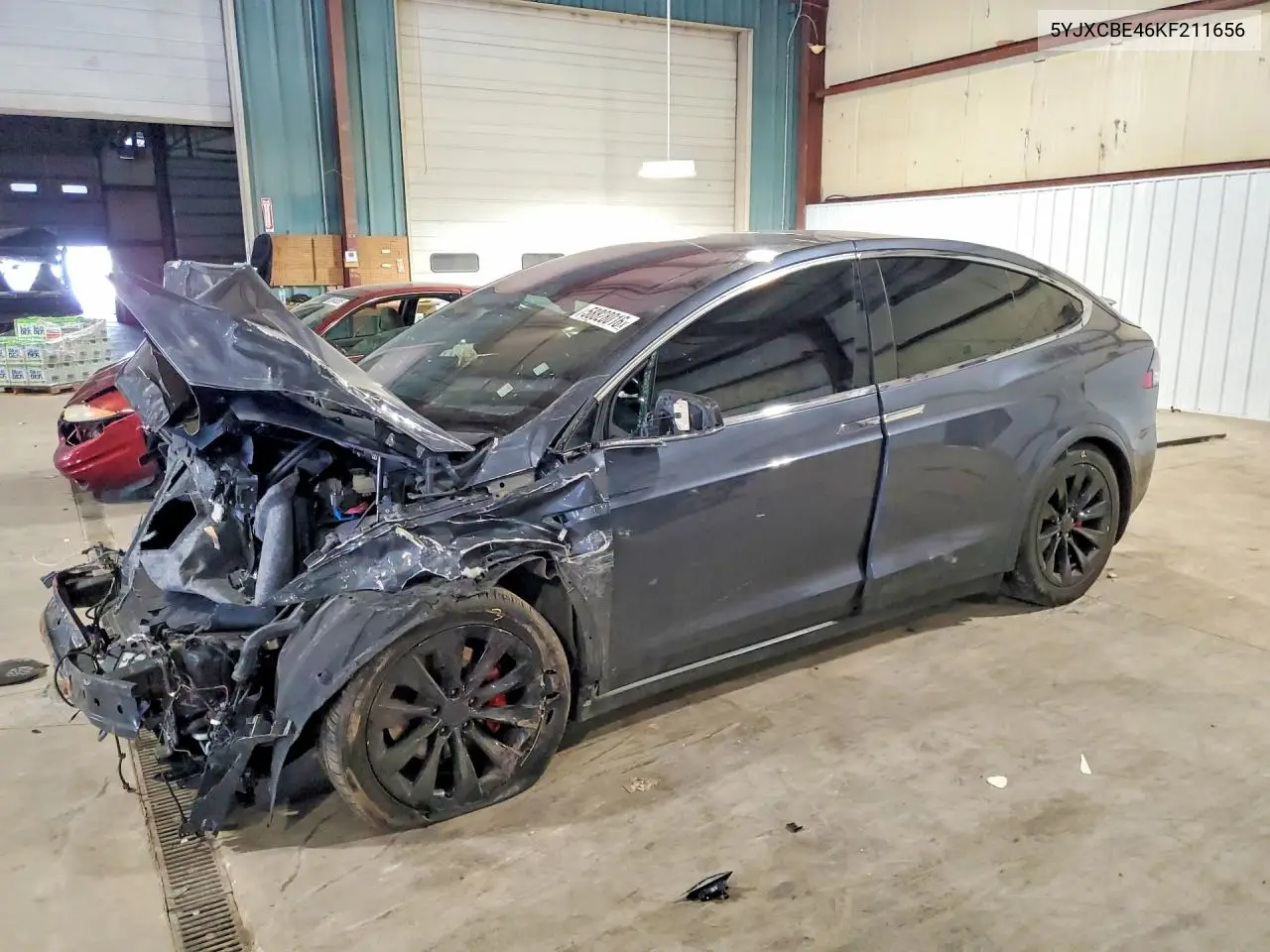 2019 Tesla Model X VIN: 5YJXCBE46KF211656 Lot: 58828016