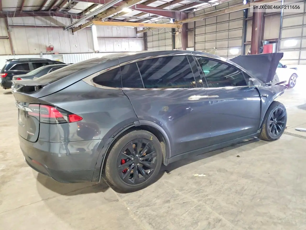 2019 Tesla Model X VIN: 5YJXCBE46KF211656 Lot: 58828016