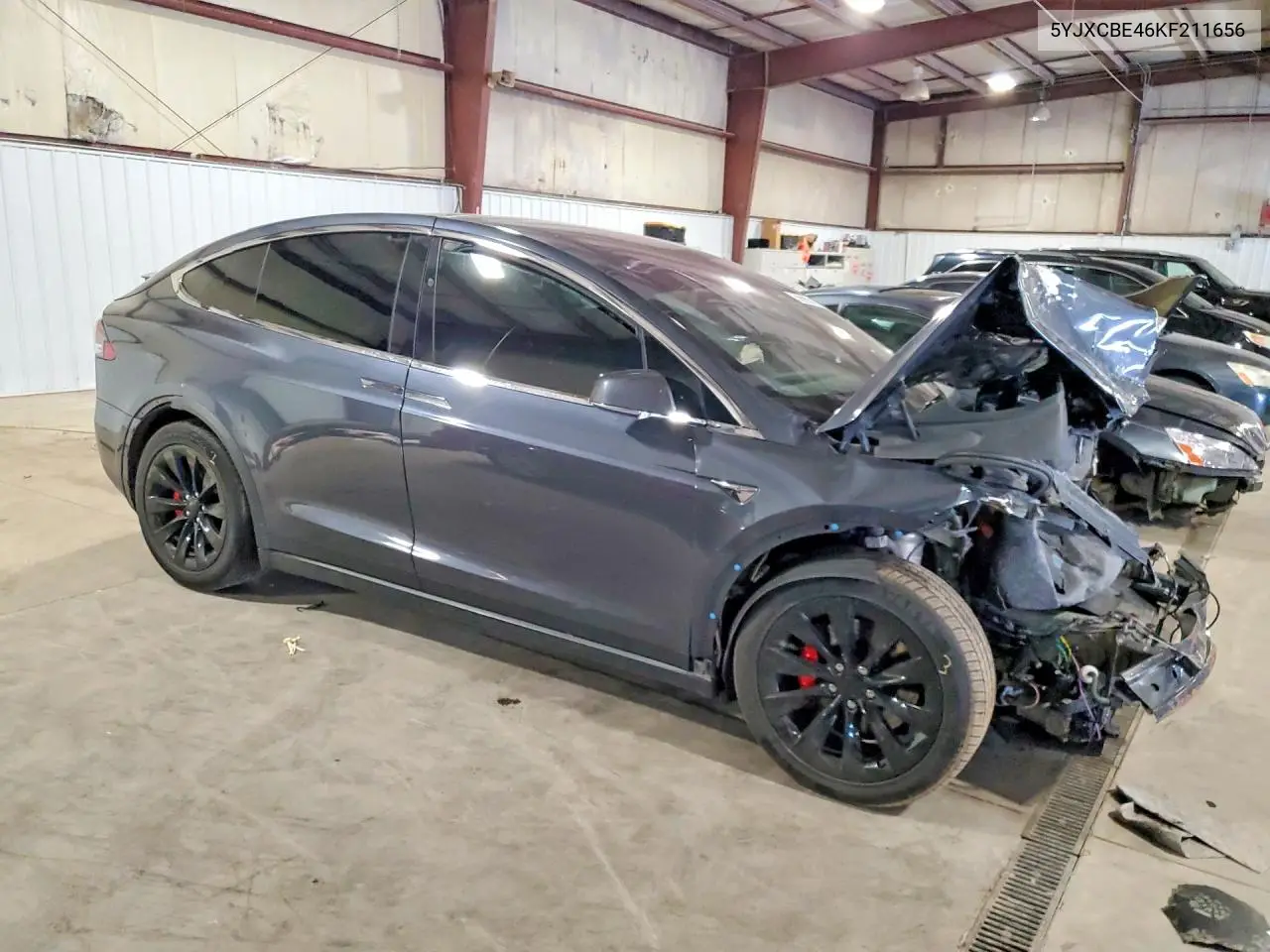 2019 Tesla Model X VIN: 5YJXCBE46KF211656 Lot: 58828016