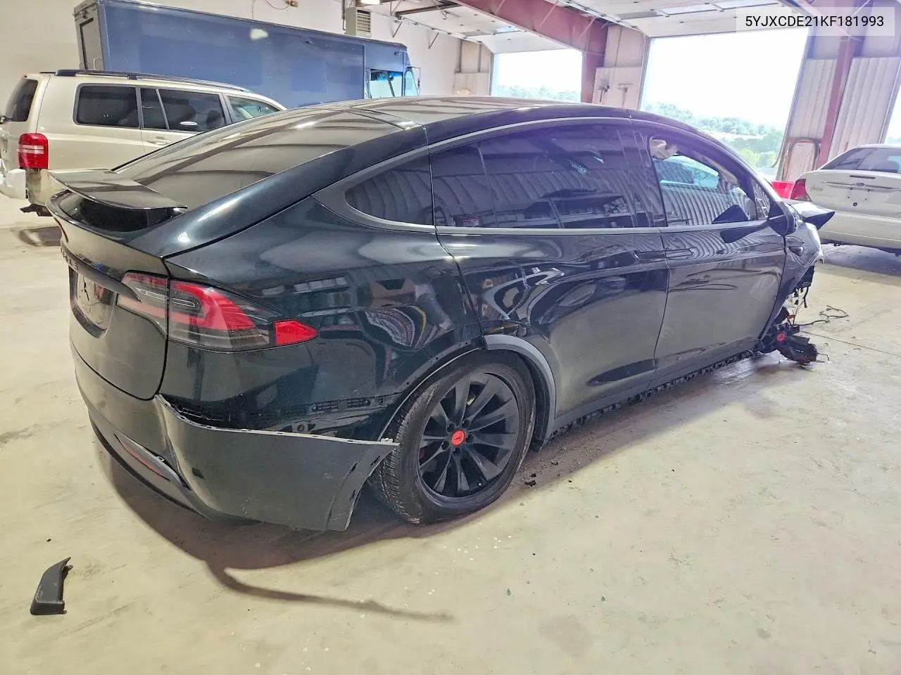 2019 Tesla Model X VIN: 5YJXCDE21KF181993 Lot: 59401586