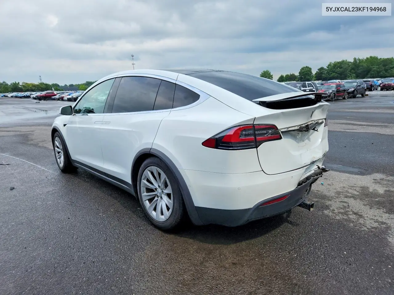 2019 Tesla Model X VIN: 5YJXCAL23KF194968 Lot: 60172646