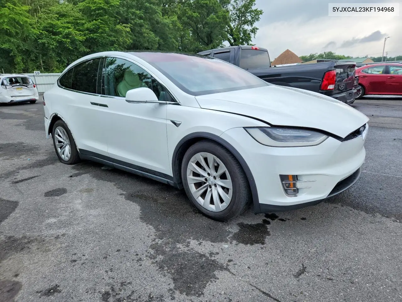 2019 Tesla Model X VIN: 5YJXCAL23KF194968 Lot: 60172646