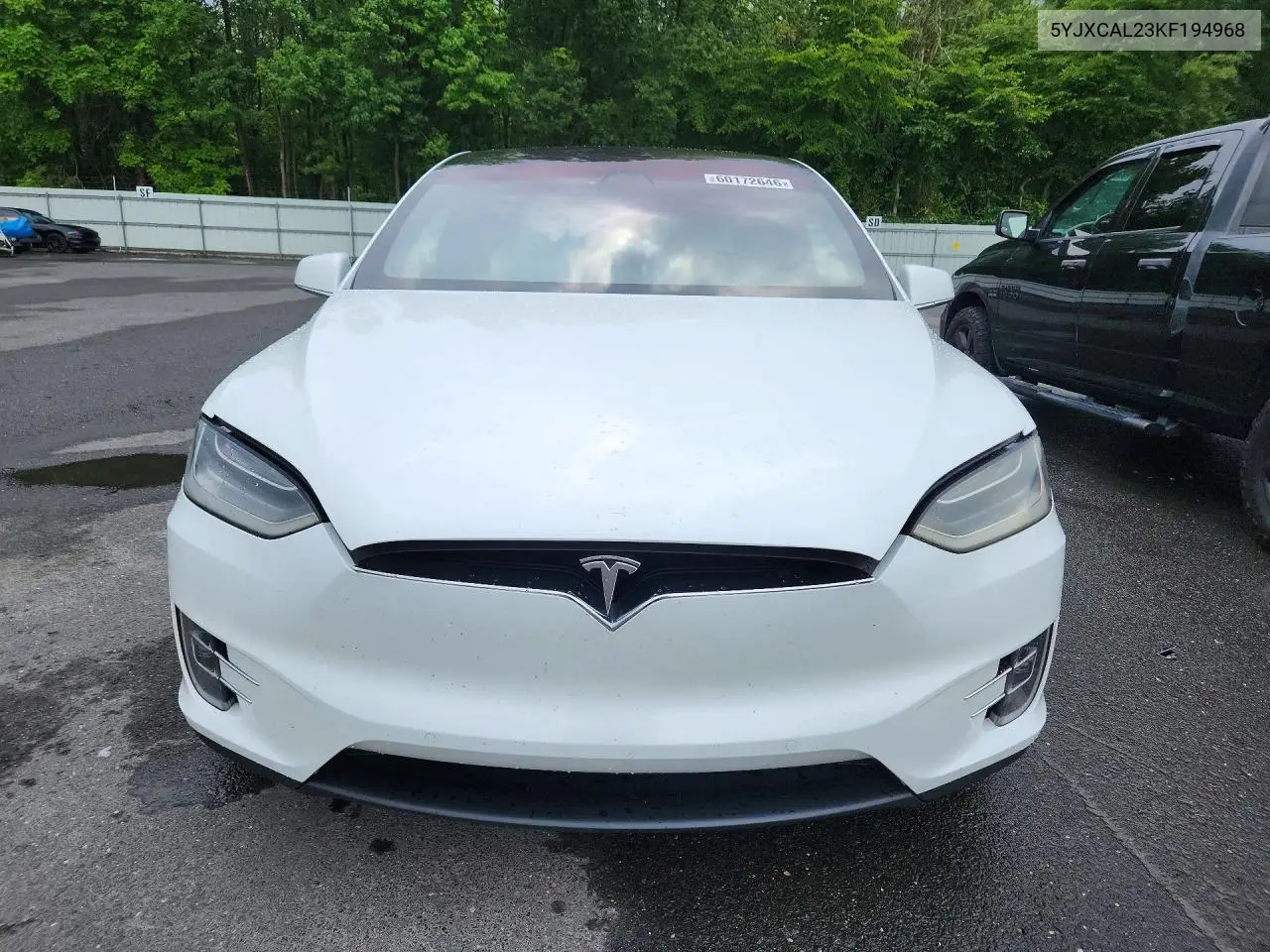 2019 Tesla Model X VIN: 5YJXCAL23KF194968 Lot: 60172646