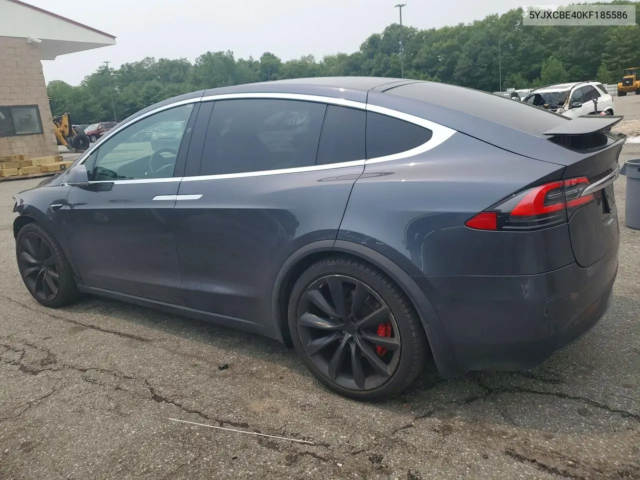 2019 Tesla Model X VIN: 5YJXCBE40KF185586 Lot: 60917846