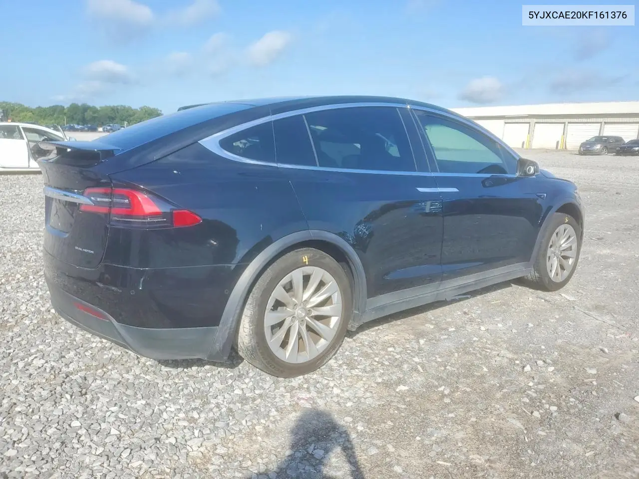 2019 Tesla Model X VIN: 5YJXCAE20KF161376 Lot: 61616376