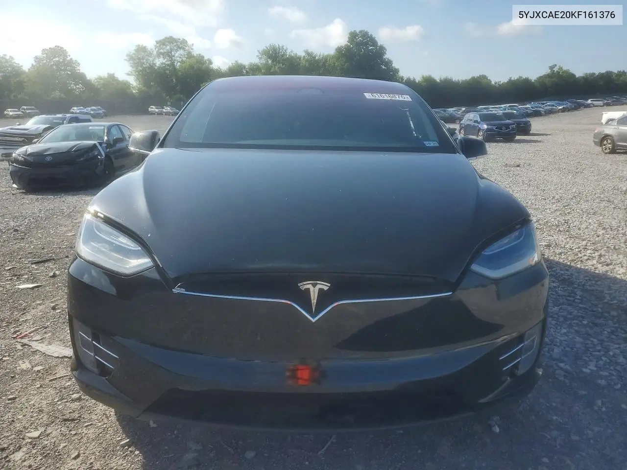 2019 Tesla Model X VIN: 5YJXCAE20KF161376 Lot: 61616376