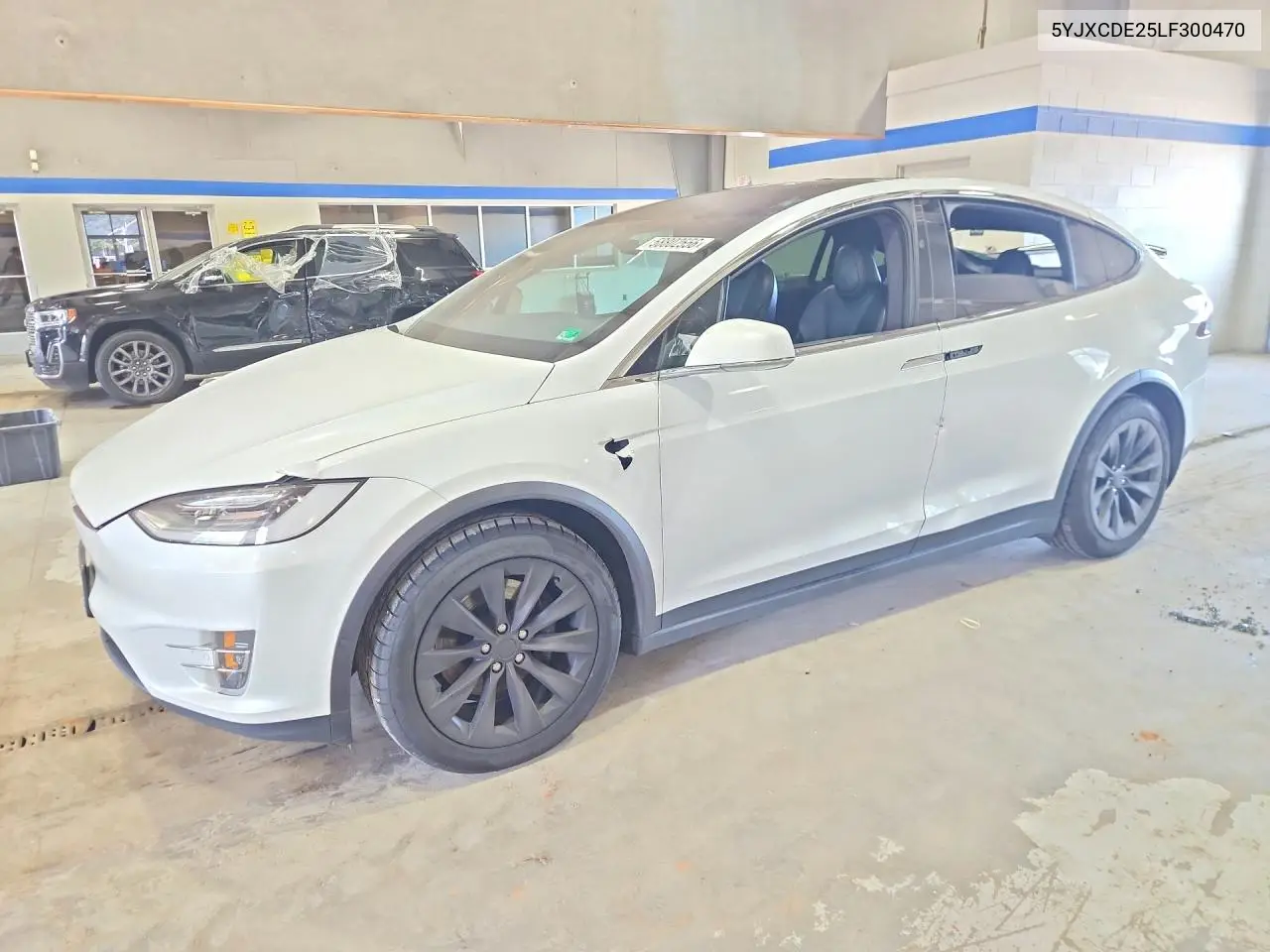 2020 Tesla Model X VIN: 5YJXCDE25LF300470 Lot: 58802556