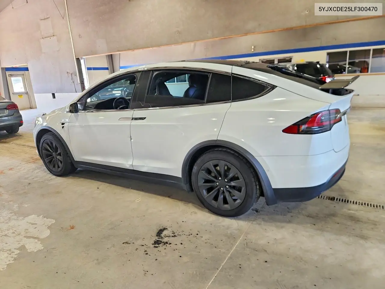 2020 Tesla Model X VIN: 5YJXCDE25LF300470 Lot: 58802556