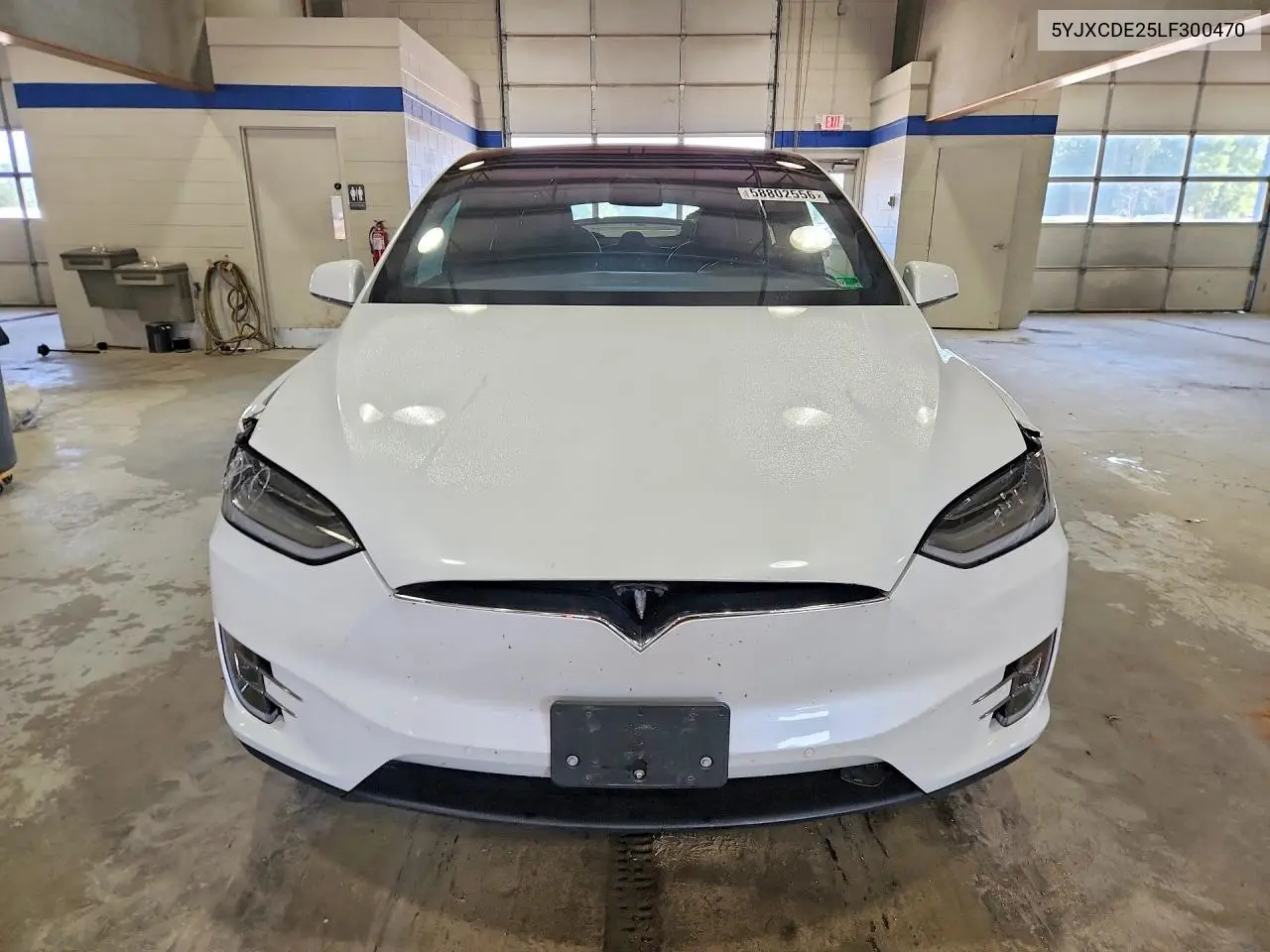 2020 Tesla Model X VIN: 5YJXCDE25LF300470 Lot: 58802556
