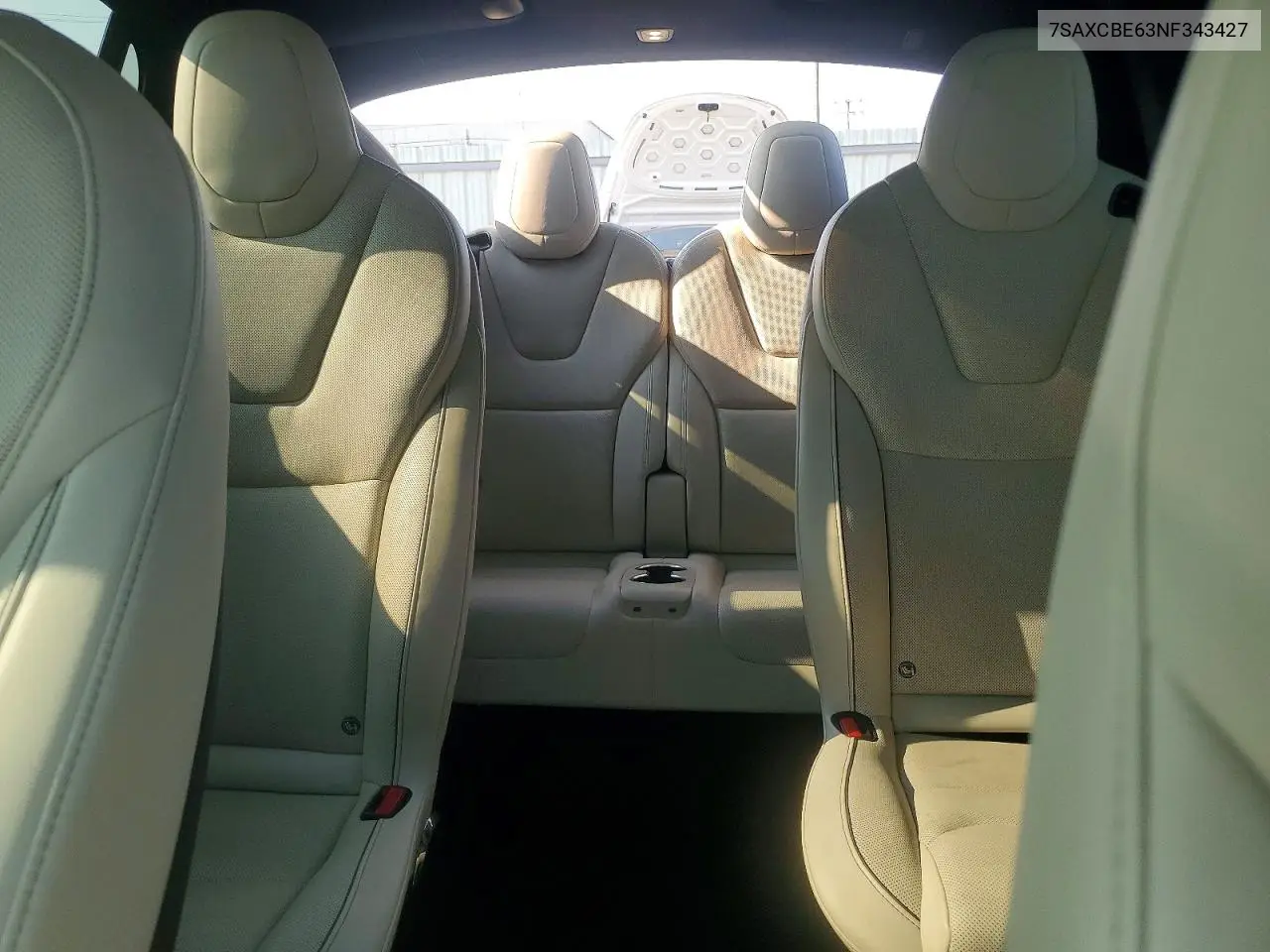 2022 Tesla Model X VIN: 7SAXCBE63NF343427 Lot: 57735816