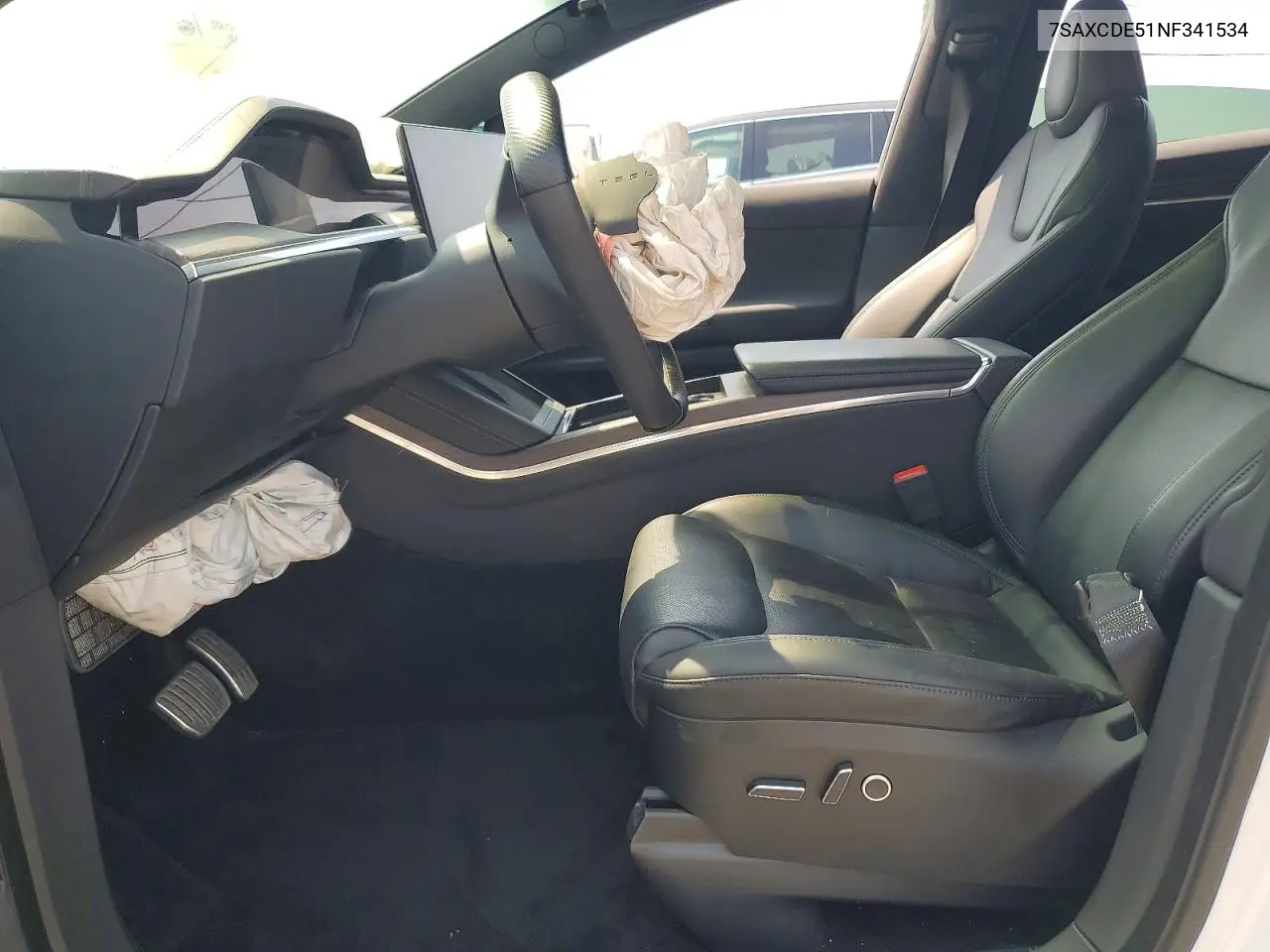 2022 Tesla Model X VIN: 7SAXCDE51NF341534 Lot: 61005636