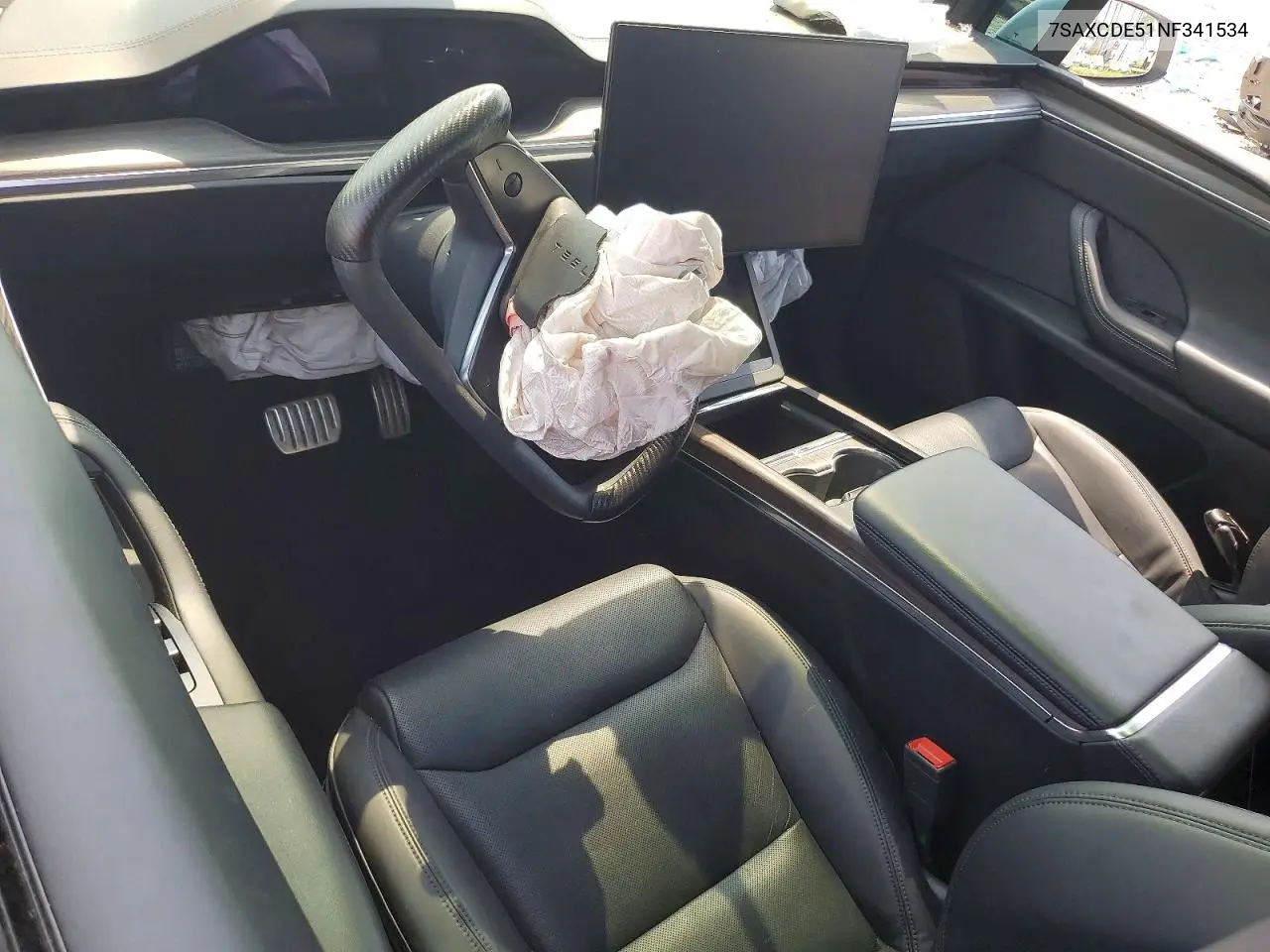 2022 Tesla Model X VIN: 7SAXCDE51NF341534 Lot: 61005636