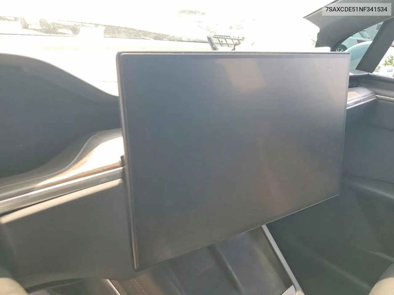 2022 Tesla Model X VIN: 7SAXCDE51NF341534 Lot: 61005636