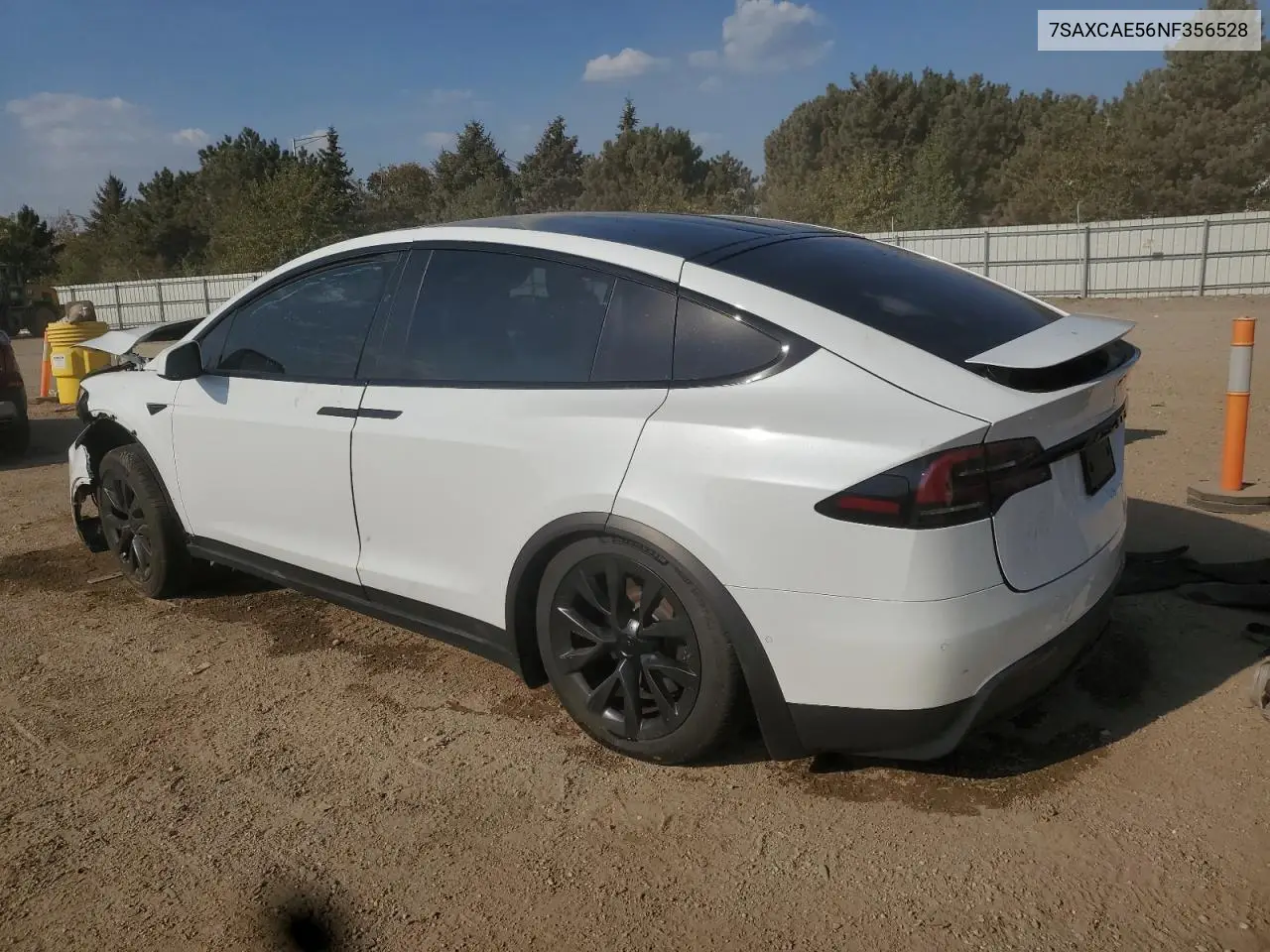 7SAXCAE56NF356528 2022 Tesla Model X
