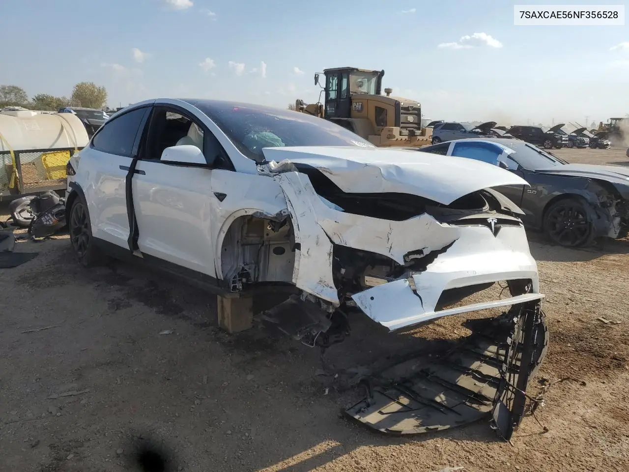 7SAXCAE56NF356528 2022 Tesla Model X