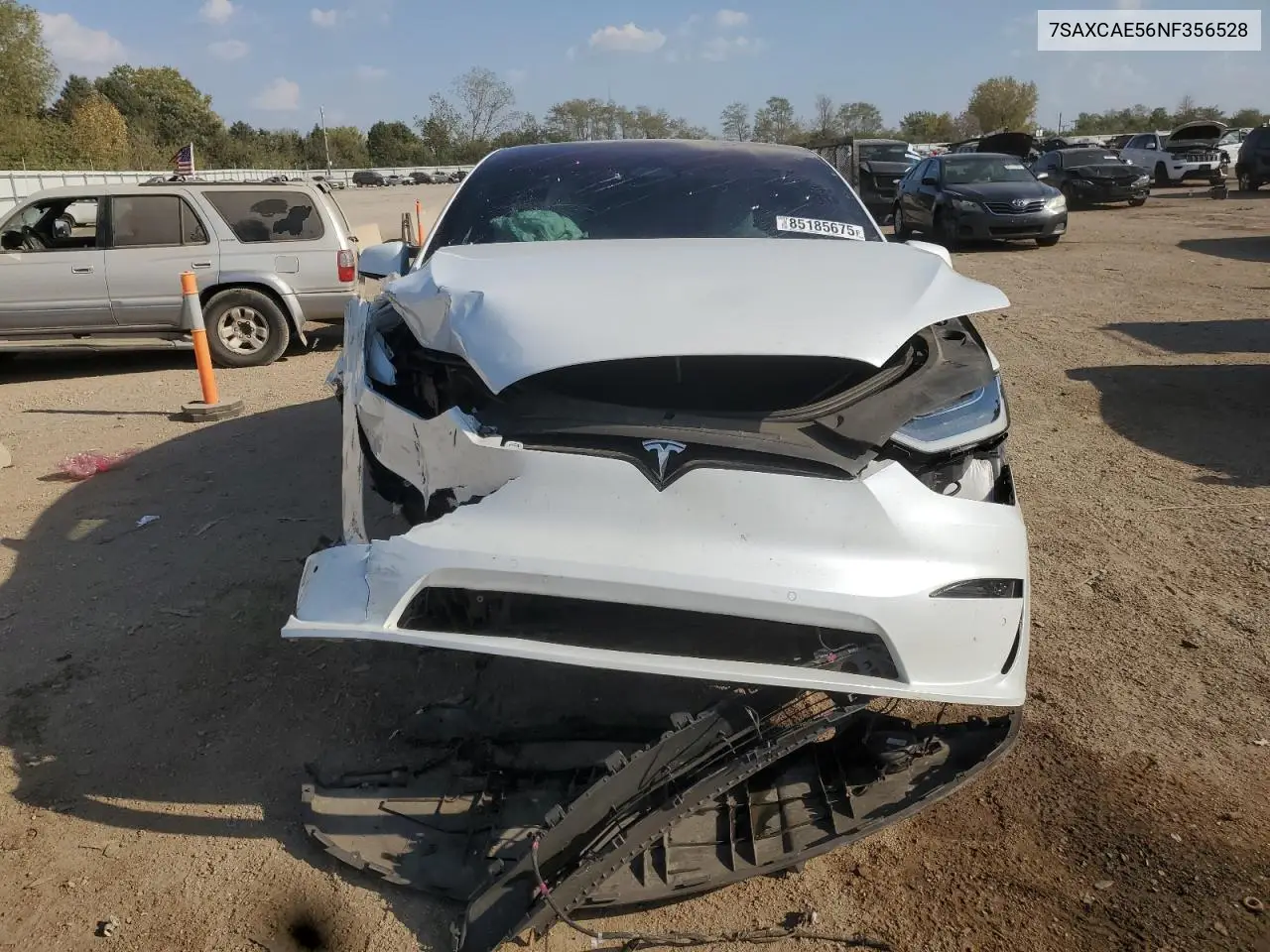 7SAXCAE56NF356528 2022 Tesla Model X