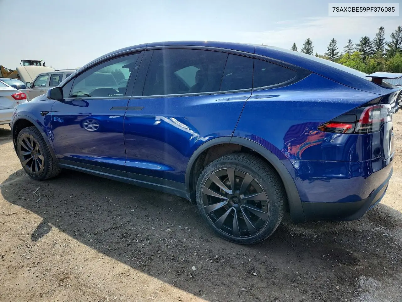 2023 Tesla Model X VIN: 7SAXCBE59PF376085 Lot: 52659066