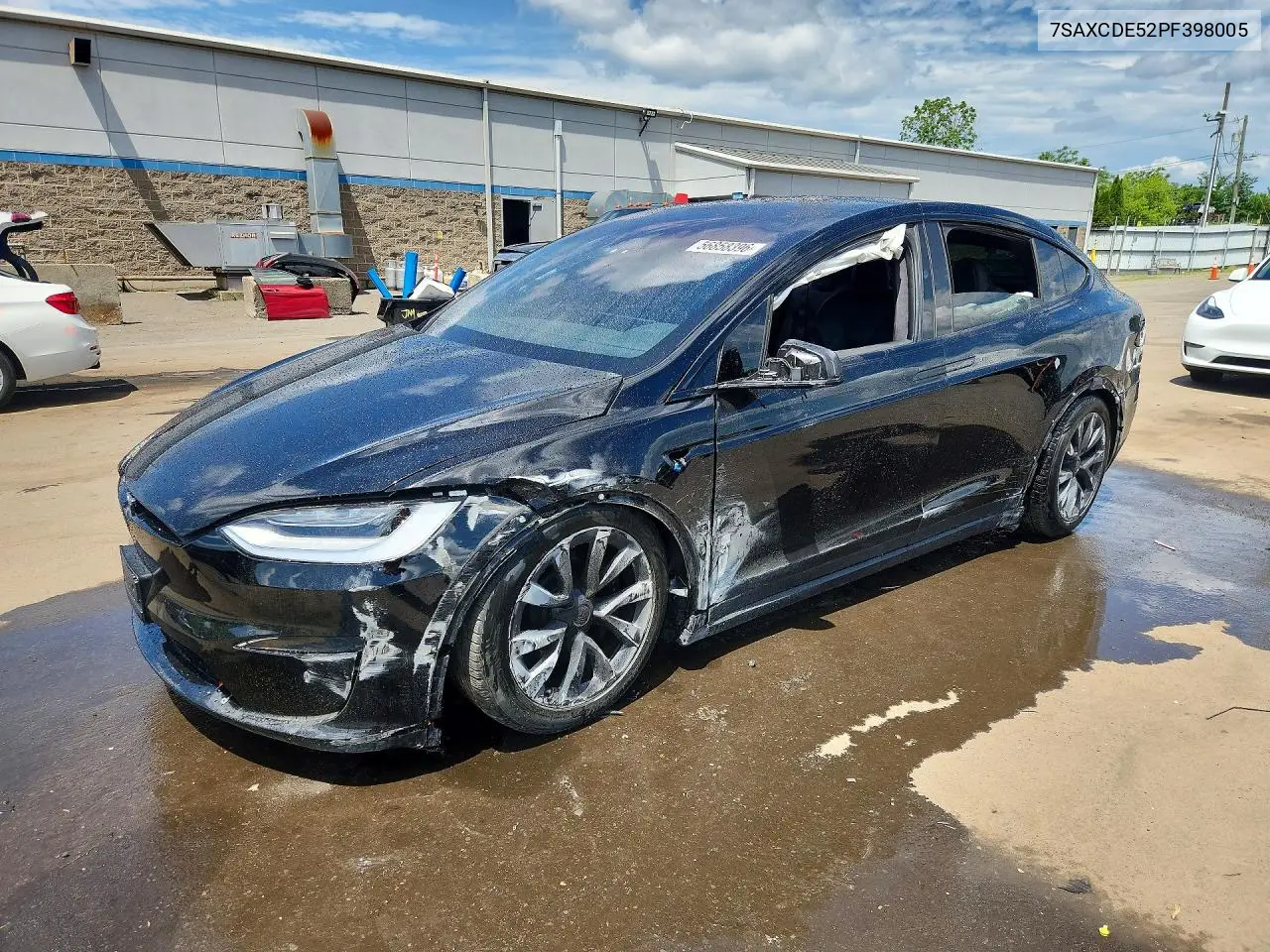2023 Tesla Model X VIN: 7SAXCDE52PF398005 Lot: 56858396