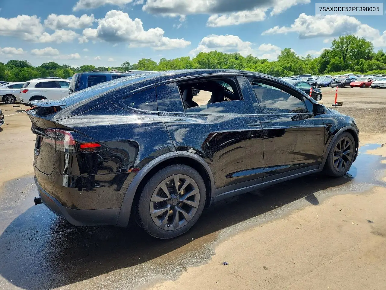 2023 Tesla Model X VIN: 7SAXCDE52PF398005 Lot: 56858396