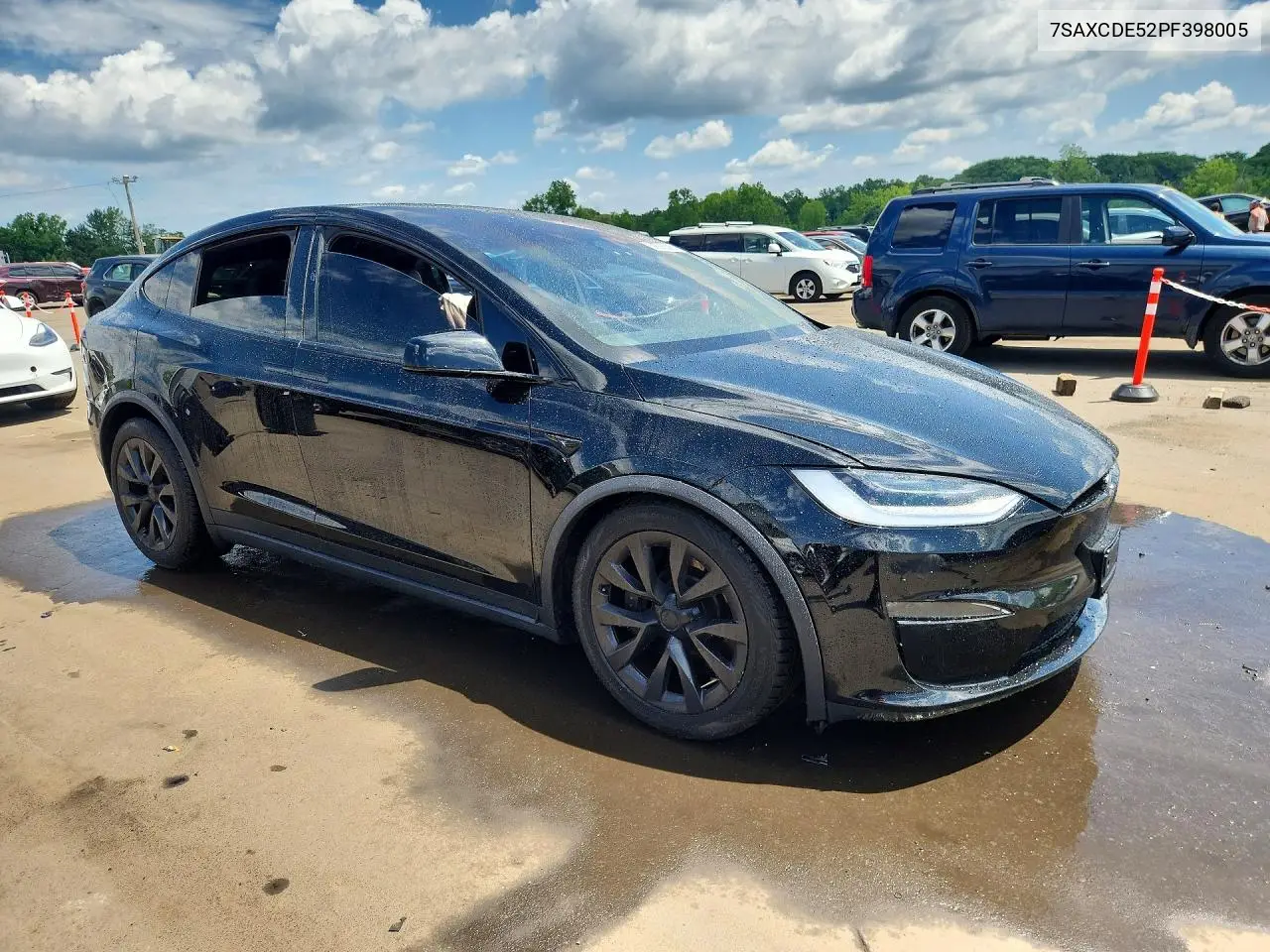 2023 Tesla Model X VIN: 7SAXCDE52PF398005 Lot: 56858396