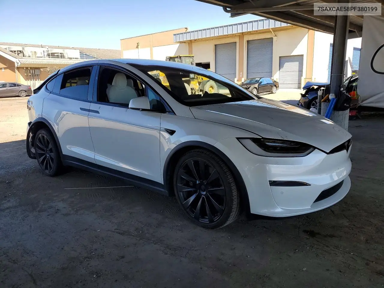 2023 Tesla Model X VIN: 7SAXCAE58PF380199 Lot: 57017846