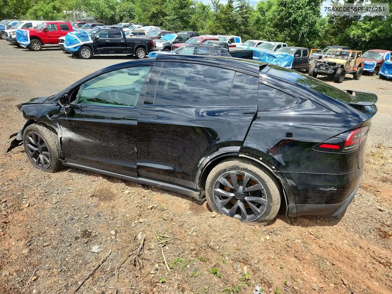 2023 Tesla Model X VIN: 7SAXCDE55PF426251 Lot: 58117866