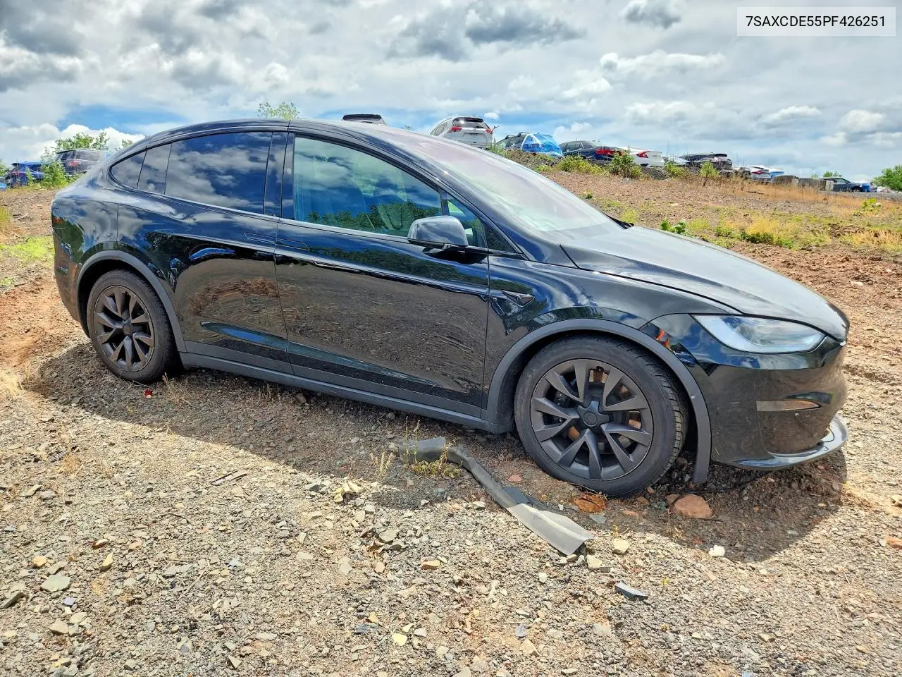 2023 Tesla Model X VIN: 7SAXCDE55PF426251 Lot: 58117866