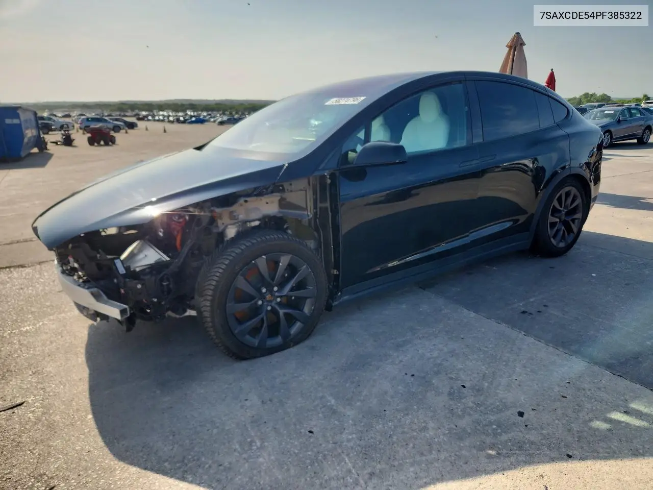 2023 Tesla X VIN: 7SAXCDE54PF385322 Lot: 58274796