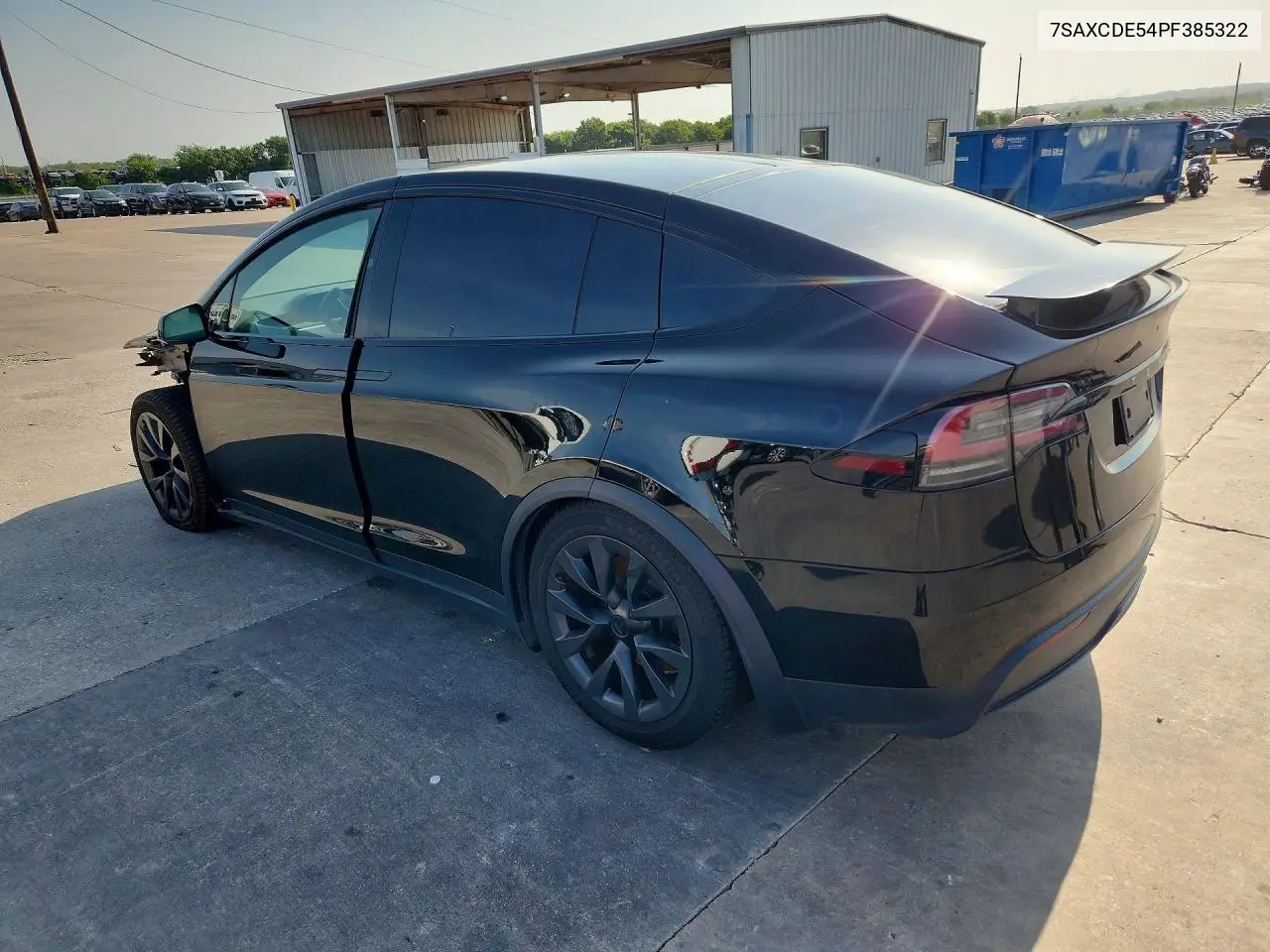 2023 Tesla X VIN: 7SAXCDE54PF385322 Lot: 58274796