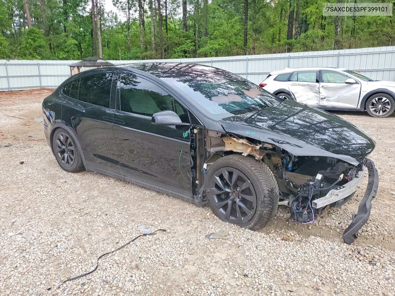 2023 Tesla Model X VIN: 7SAXCDE53PF399101 Lot: 58636166